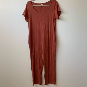 Smash tee jumpsuit